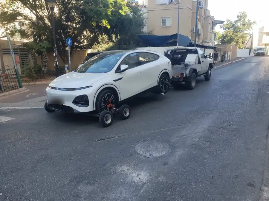 גרירת רכבים בגני תקווה
